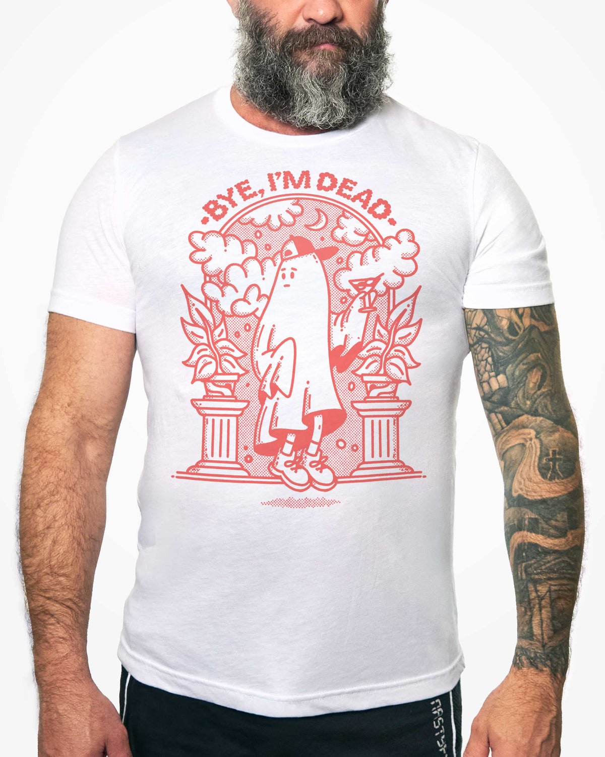 Bye, I'm Dead. - short sleeve t-shirt