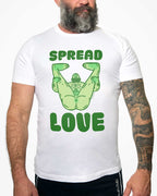Spread Love (Green) - short sleeve t-shirt