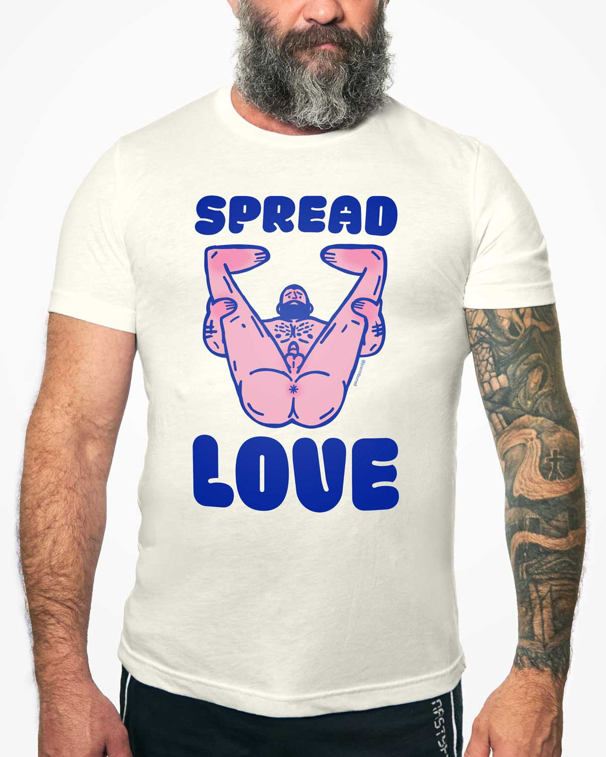Spread Love (Pink) - short sleeve t-shirt